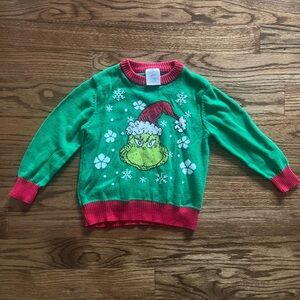 Green Grinch Christmas Sweater